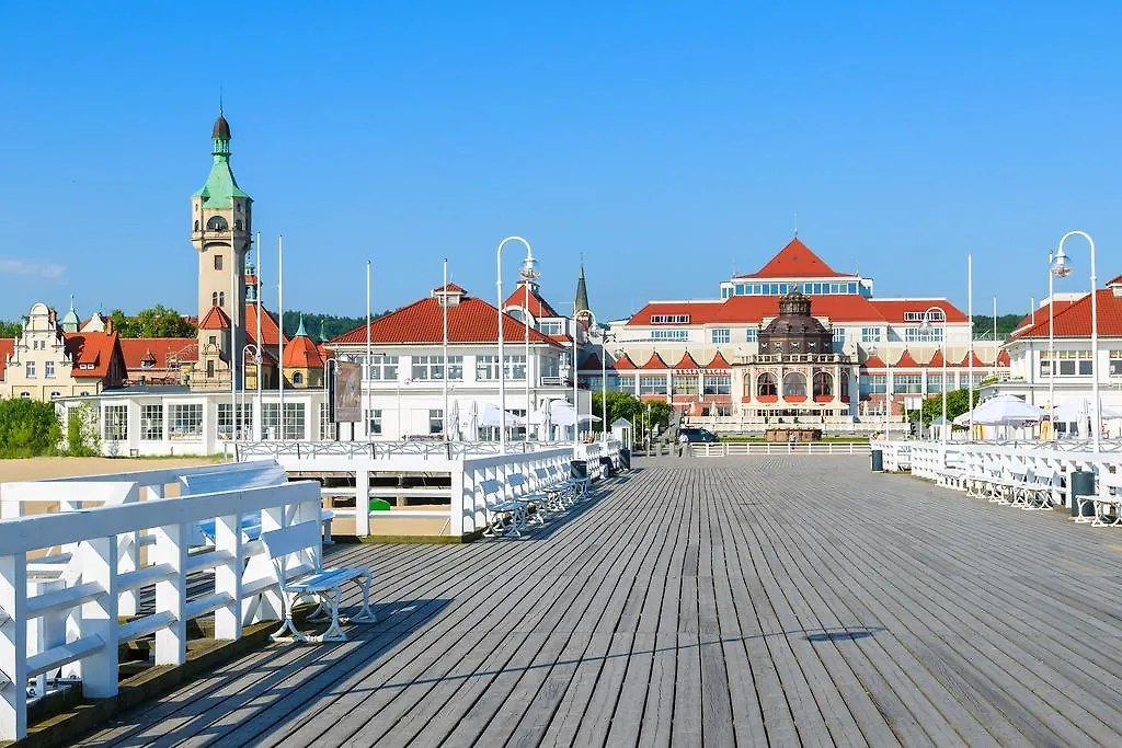 Apartament White Harmony przestrzeń 2 tarasy parking Sopot Polska